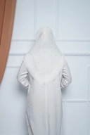 Hijab Square - Zaheera - Broken White