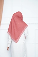 Hijab Square - Zaheera - Burgundy