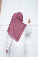 Hijab Square - Zaheera - Grape