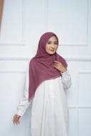 Hijab Square - Zaheera - Grape