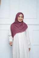 Hijab Square - Zaheera - Grape