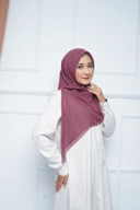 Hijab Square - Zaheera - Grape