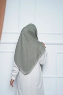 Hijab Square - Zaheera - Sage Green