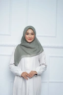 Hijab Square - Zaheera - Sage Green