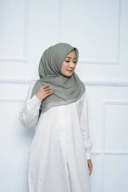 Hijab Square - Zaheera - Sage Green