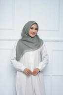 Hijab Square - Zaheera - Sage Green