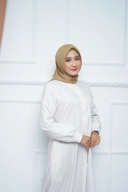 Hijab Square - Zaheera - Olive