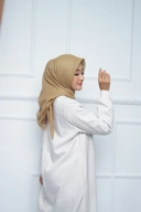 Hijab Square - Zaheera - Olive