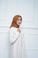 Hijab Square - Zaheera - Peanut