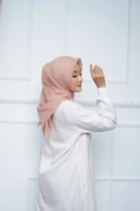 Hijab Square - Zaheera - Cappucino