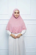 Shakira Jilbab - Bergo Elmeera Rayon Premium - Peach