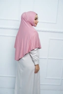 Shakira Jilbab - Bergo Elmeera Rayon Premium - Peach