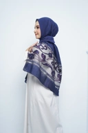 Pashmina - Rubyy Organza Series 03 - Navy