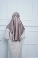 Jilbab - Bergo Shimmer Gliter - Taro