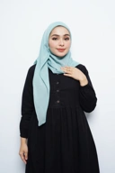 Hijab Square - Amecca Brokat - Wardah Voal
