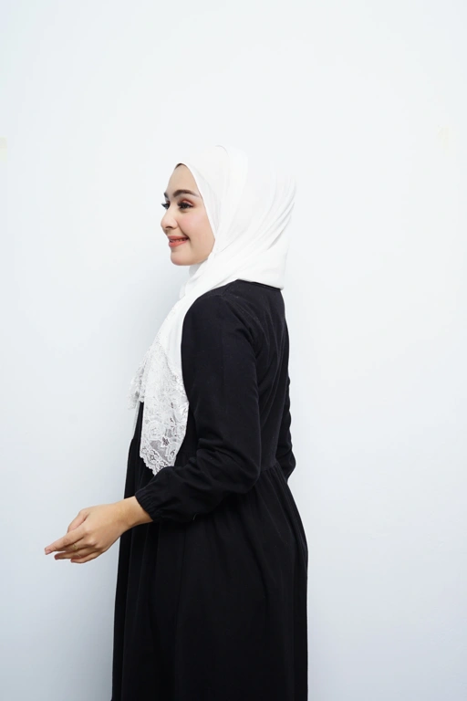 Image of Pashmina - Nazwa Brokat - Broken White