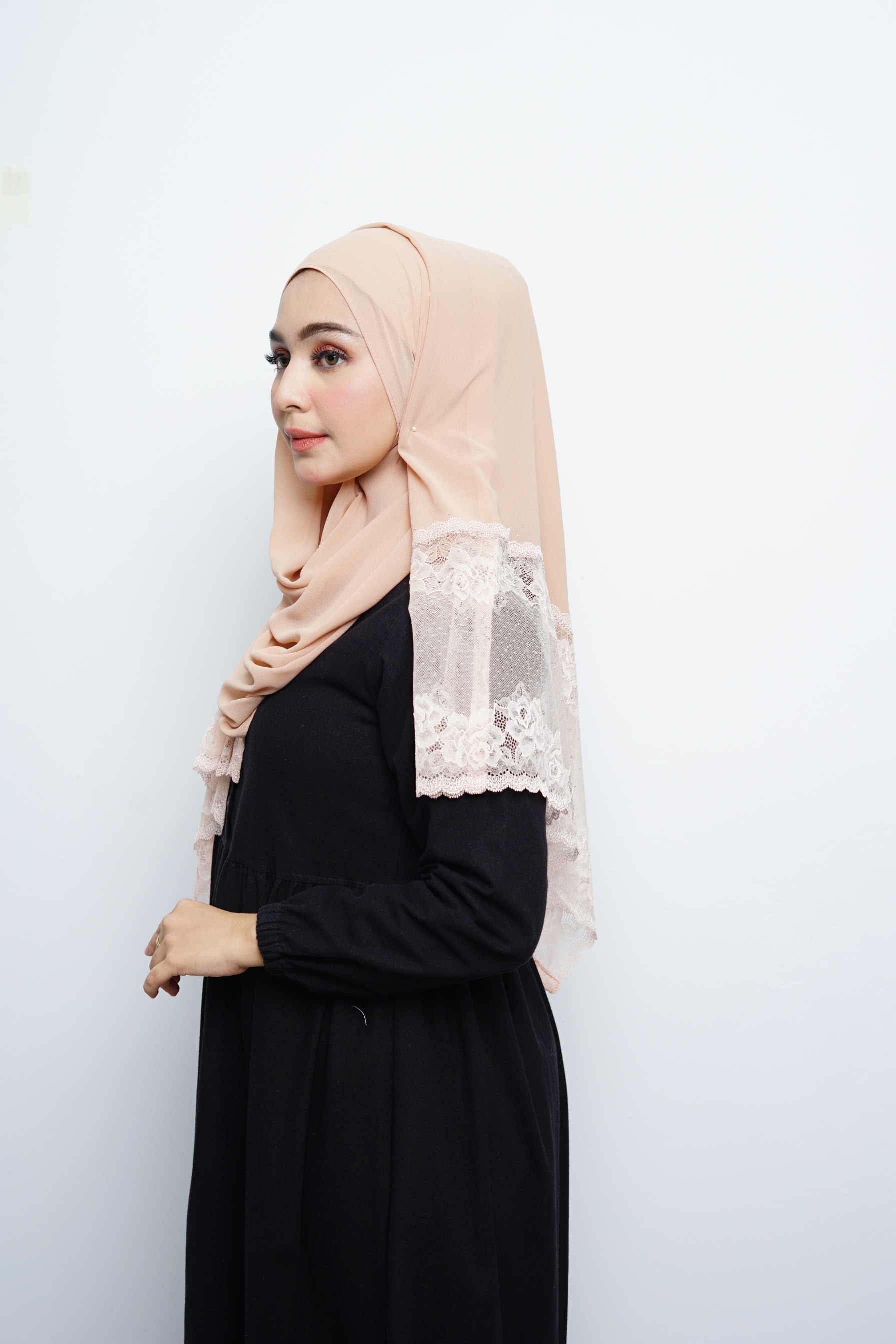 Pashmina - Nazwa Brokat - Cream