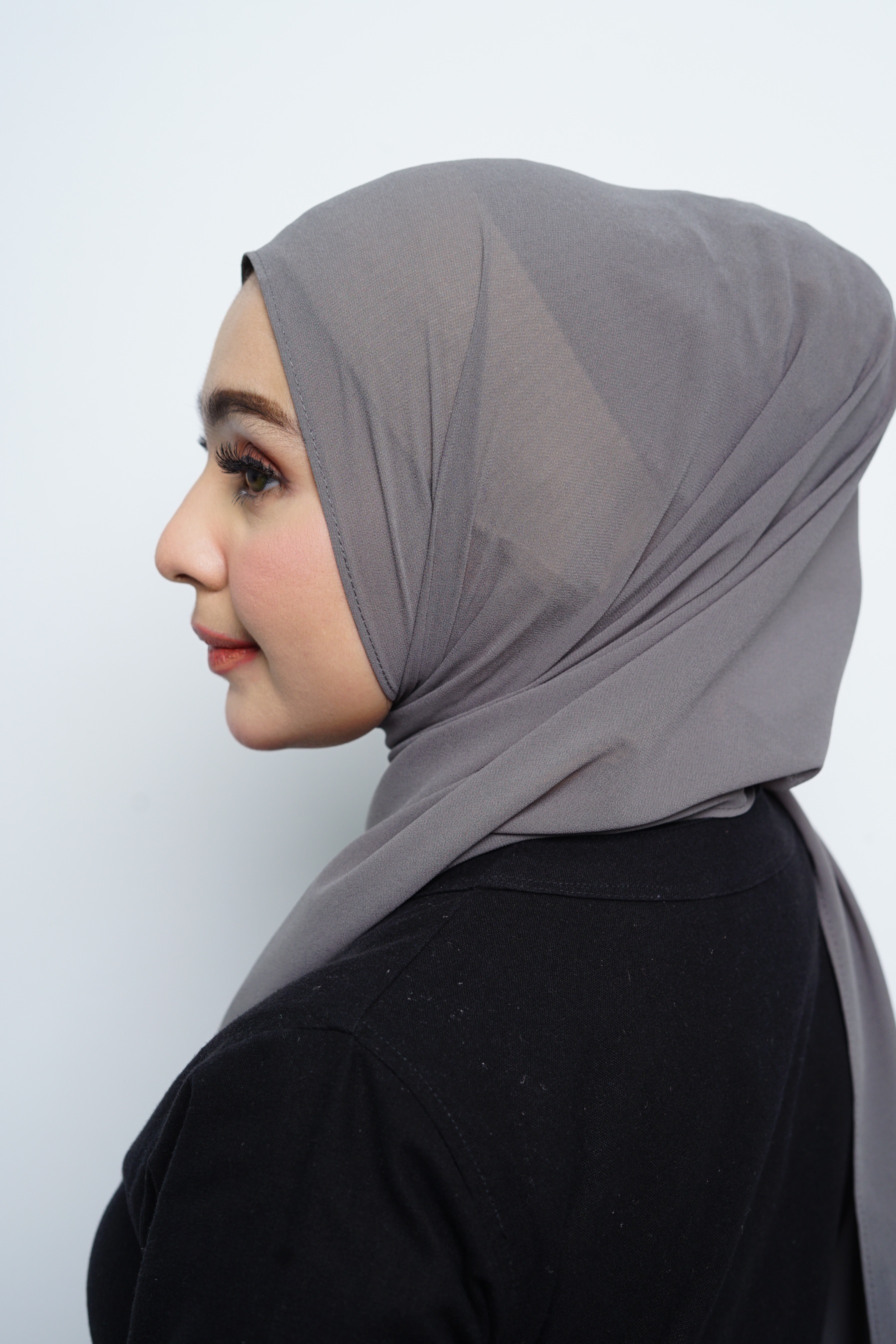 Pashmina - Nazwa Brokat - Dark Grey