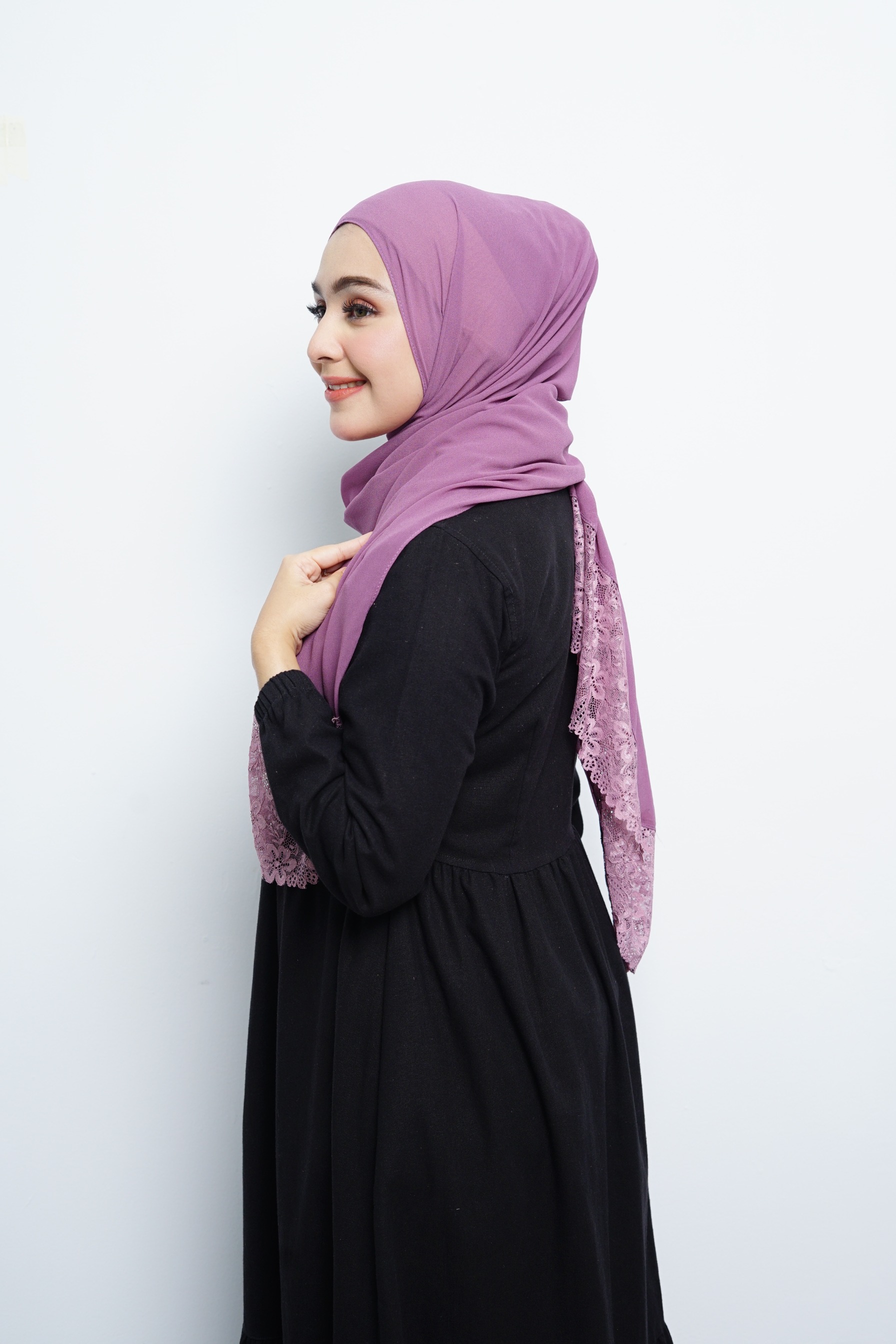 Pashmina - Nazwa Brokat - Lavender