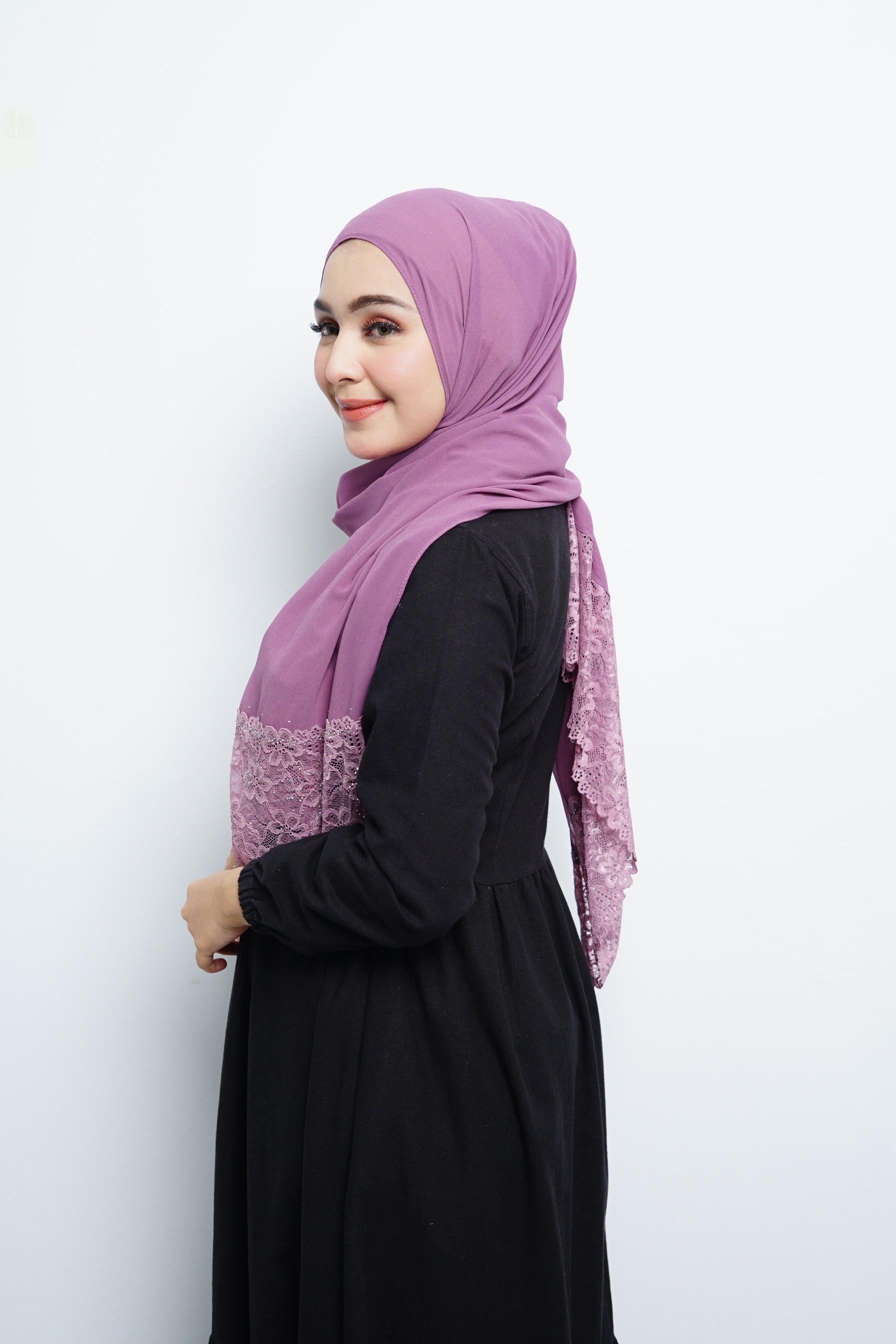 Pashmina - Nazwa Brokat - Lavender
