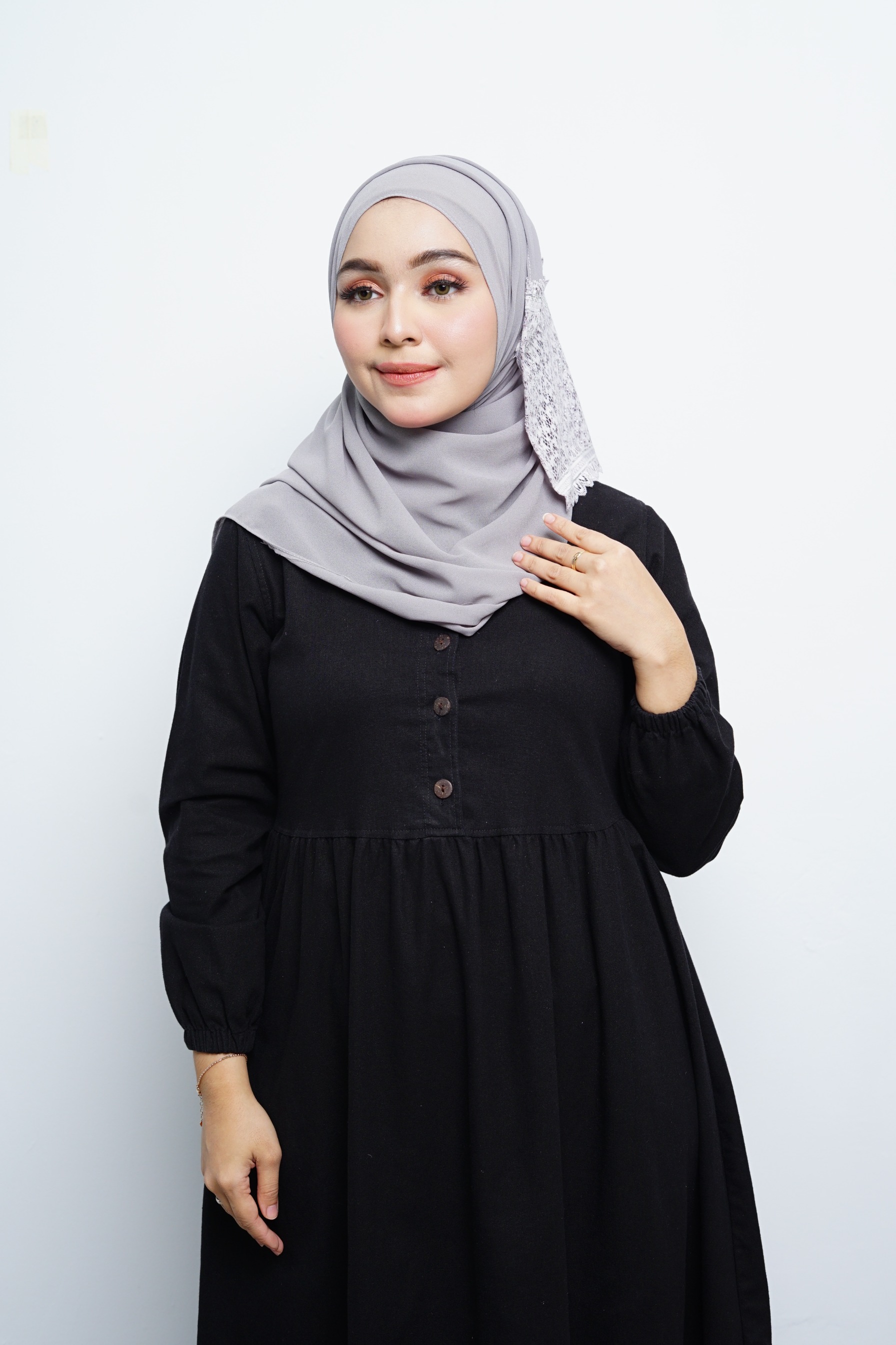 Pashmina - Nazwa Brokat - Silver