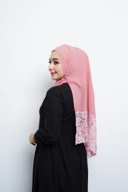Pashmina - Nazwa Brokat - Dusty Pink