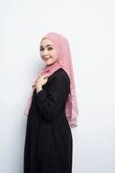 Pashmina - Nazwa Brokat - Dusty Pink