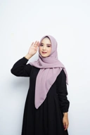 Hijab Square - Amecca Brokat - Taro Diamond
