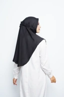 Jilbab - Bergo Noora Gradenza Silk - Black