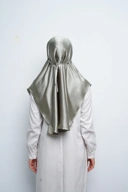 Jilbab - Bergo Noora Gradenza Silk - Sage Green