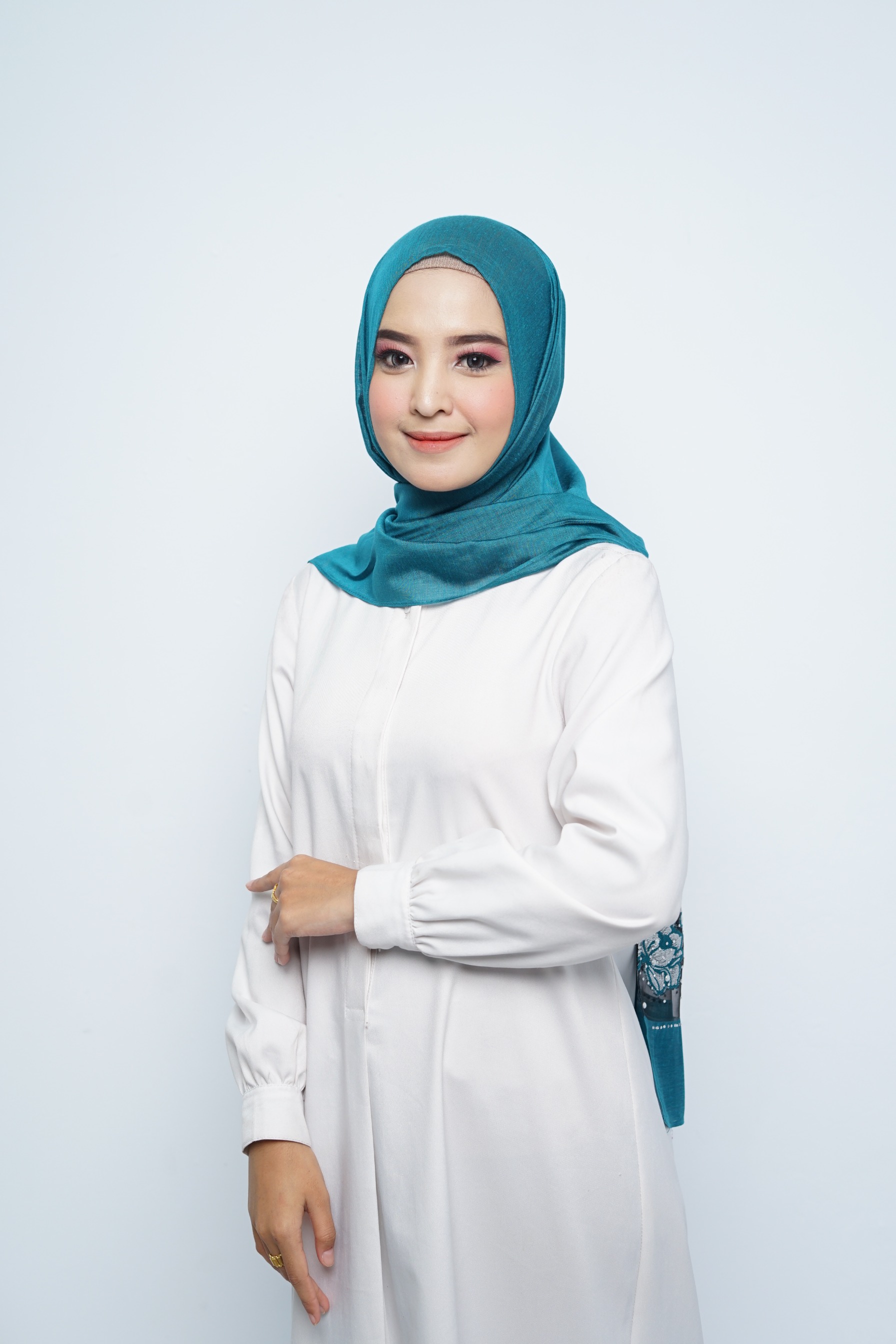 Pashmina - Rubyy Organza Series 05 - Lagoon