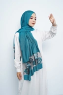 Pashmina - Rubyy Organza Series 04 - Lagoon