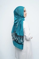 Pashmina - Rubyy Organza Series 05 - Lagoon