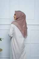 Hijab Square - Amorra Series 02 - Latte