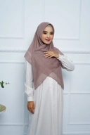 Hijab Square - Amorra Series 02 - Latte