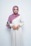 Pashmina - Rubyy Organza Series 04 - Lavender
