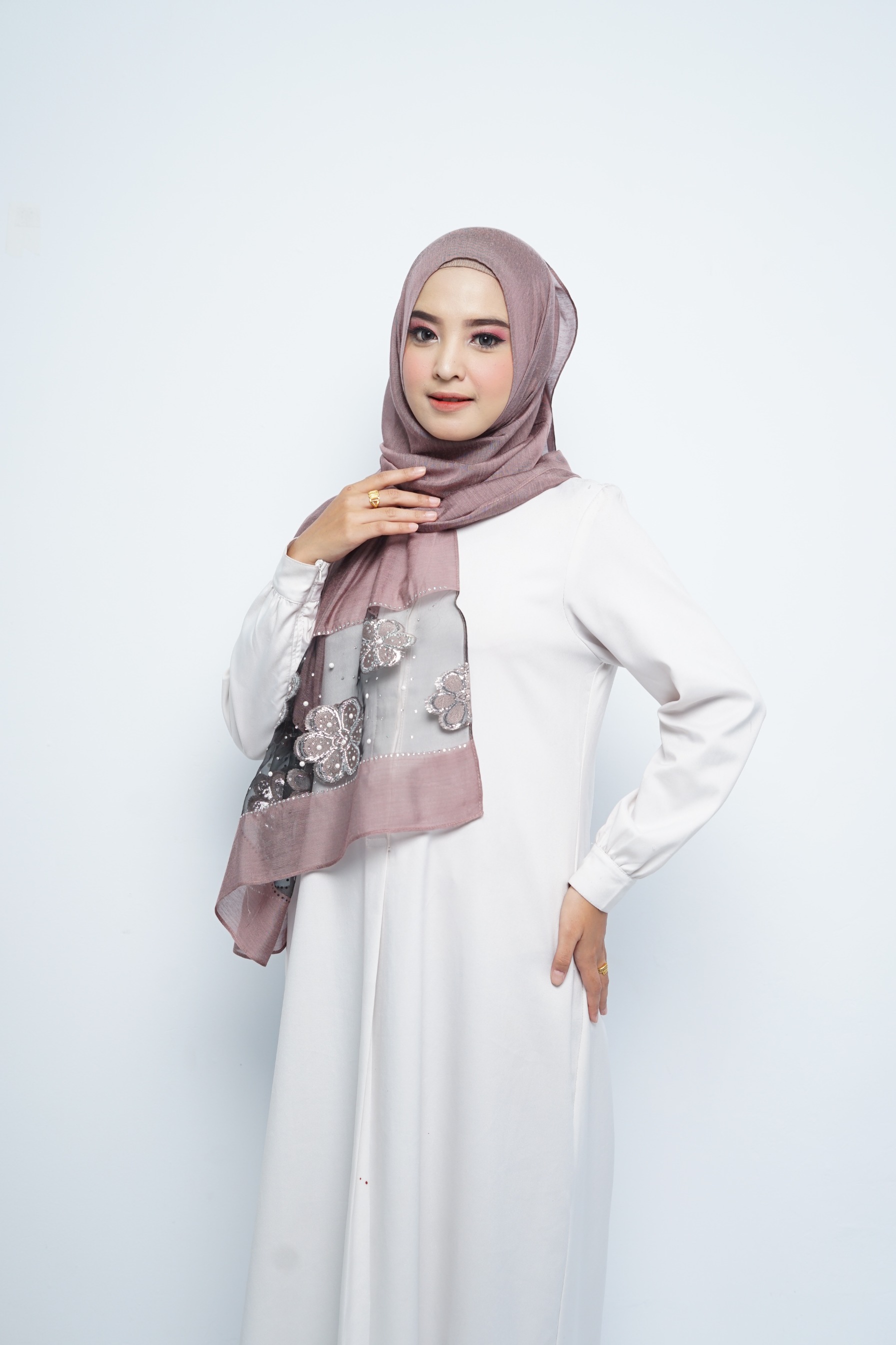 Pashmina - Rubyy Organza Series 04 - Milo