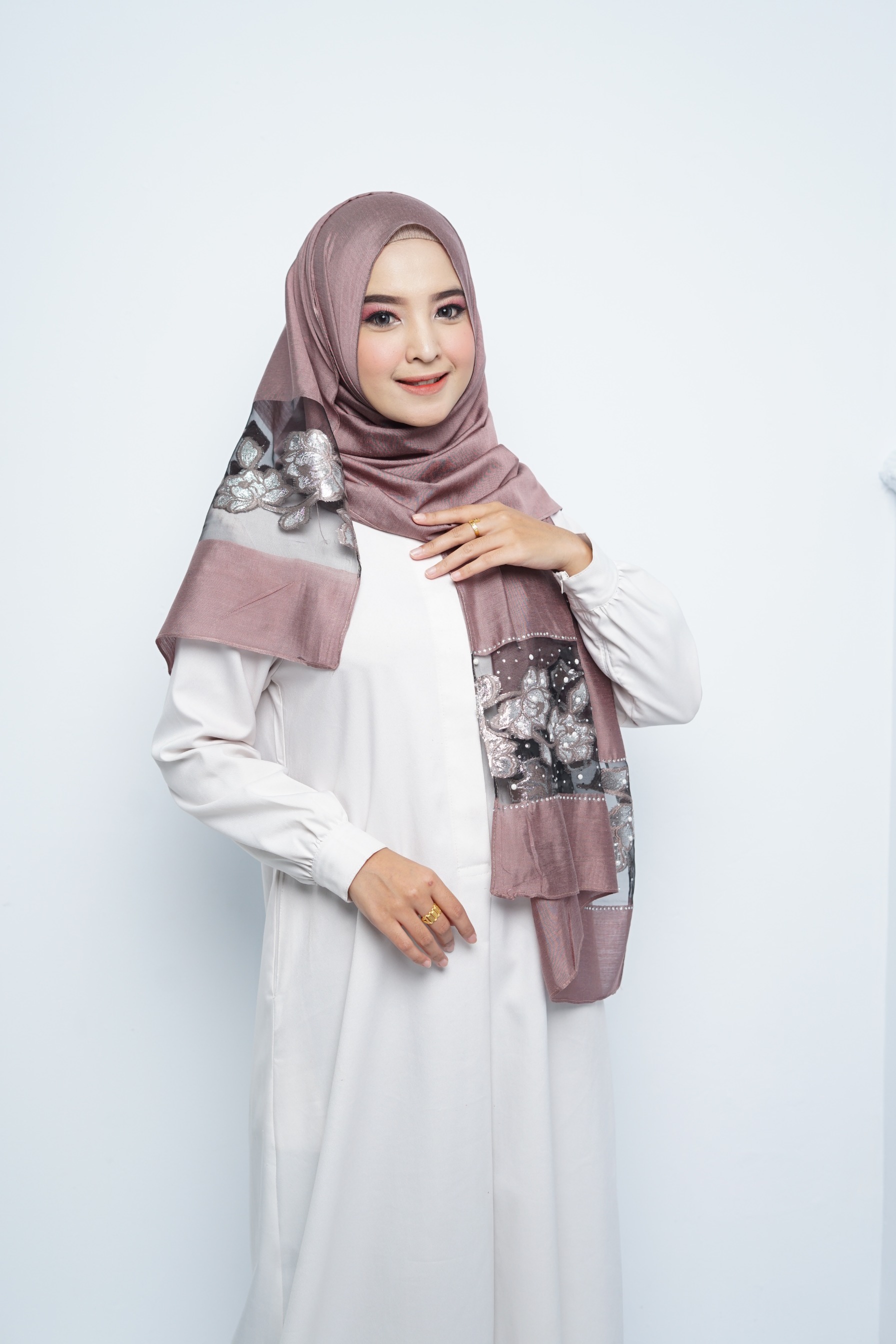 Pashmina - Rubyy Organza Series 05 - Milo