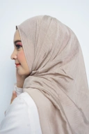 Pashmina - Rubyy Organza Series 04 - Mocca