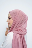 Pashmina - Rubyy Organza Series 05 - Rose