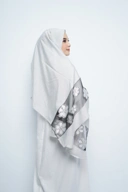 Pashmina - Rubyy Organza Series 04 - Silver
