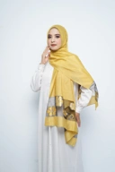 Pashmina - Rubyy Organza Series 04 - Yellow