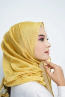 Pashmina - Rubyy Organza Series 05 - Yellow