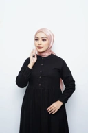 Pashmina - Kieva Shimmer Silk - Peach