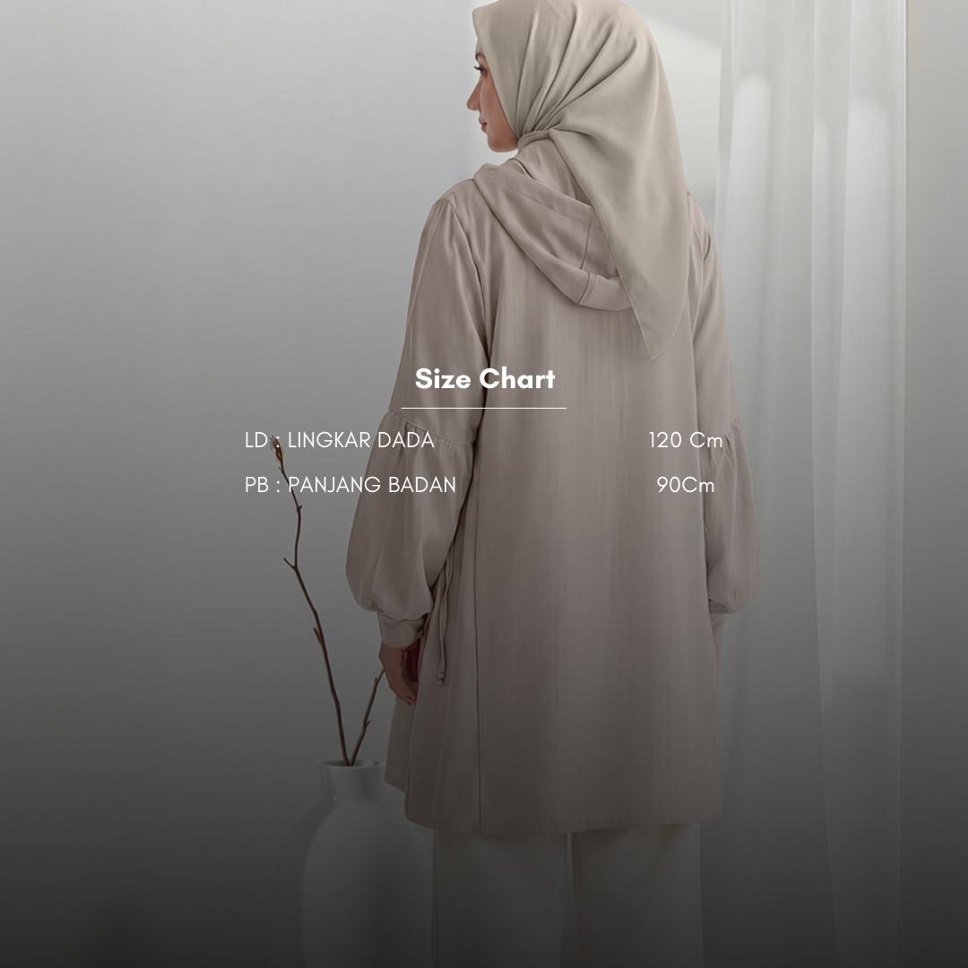Hijacket Camora - Jaket Wanita Premium Roma Flowy & Cooling Sensation All Size