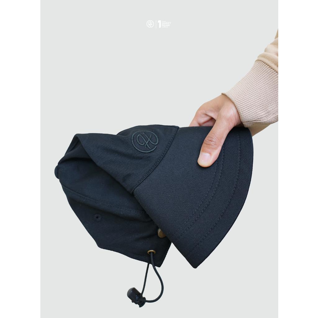 HJ Visor Hat – Topi Visor Muslimah Premium Twill Cotton, Adjustable, Anti Pusing, Cap Lebar
