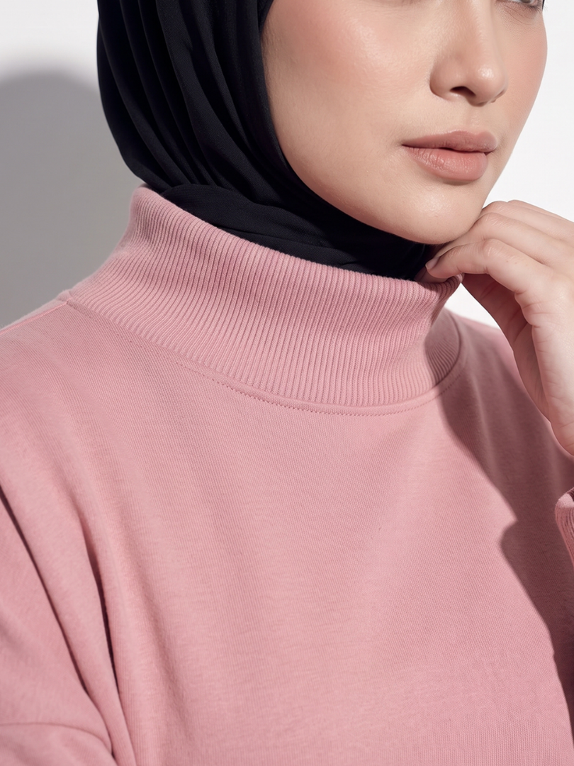 Hijacket Arumi Casual Sweatshirt – Modest & Feminim dengan Tali Serut