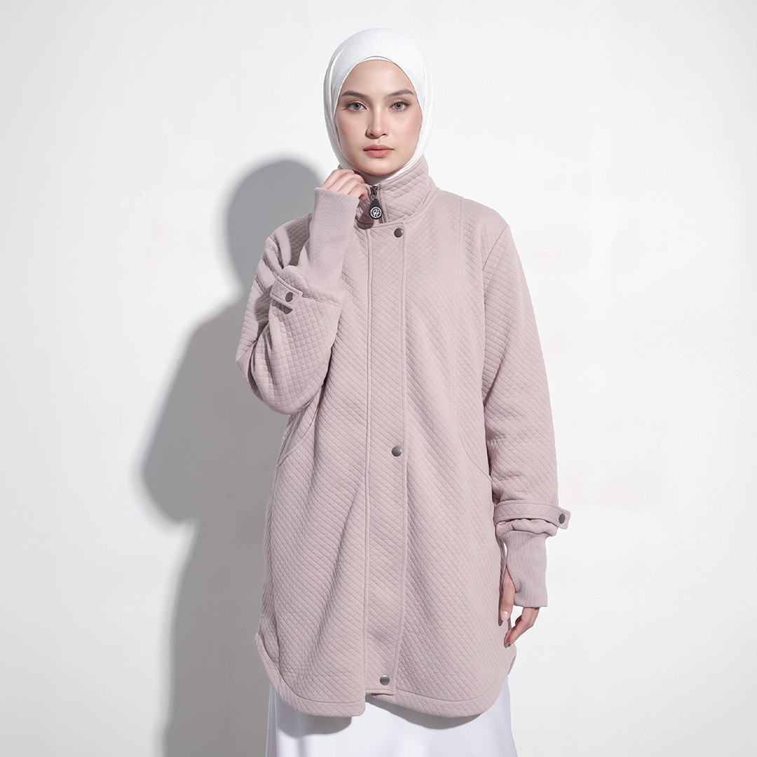Hijacket Marwah Jaket Wanita Muslimah Modest Feminim untuk Traveling & Daily Wear