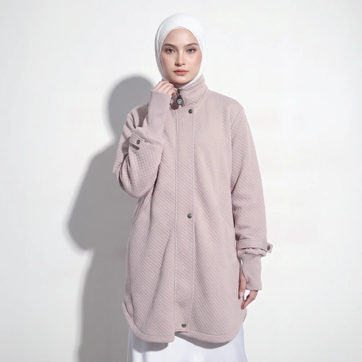 Hijacket Marwah Jaket Wanita Muslimah Modest Feminim untuk Traveling & Daily Wear