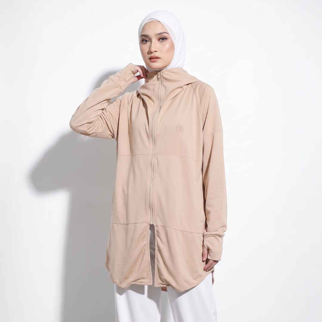 Hijacket Reiya Jaket Olahraga Wanita Premium Drifit | Athleisure Jacket Wanita